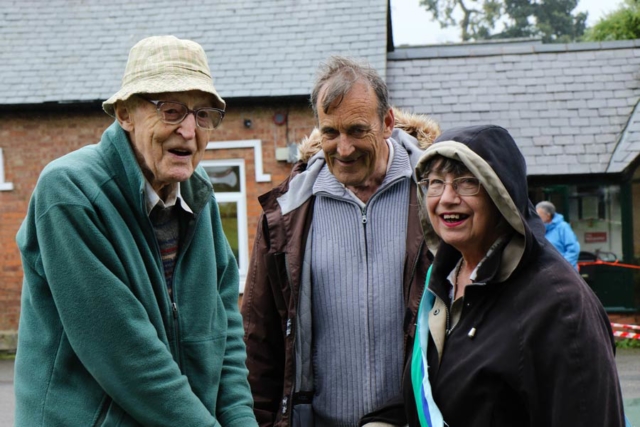Rev Alan White, Robert Barnett and Norita Young at the 2016 Fair and Show