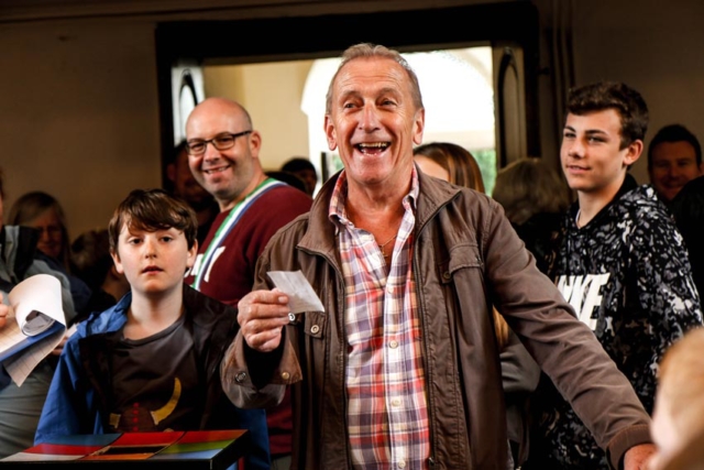 Roger Powell conducting the auction at the 2016 Produce Show