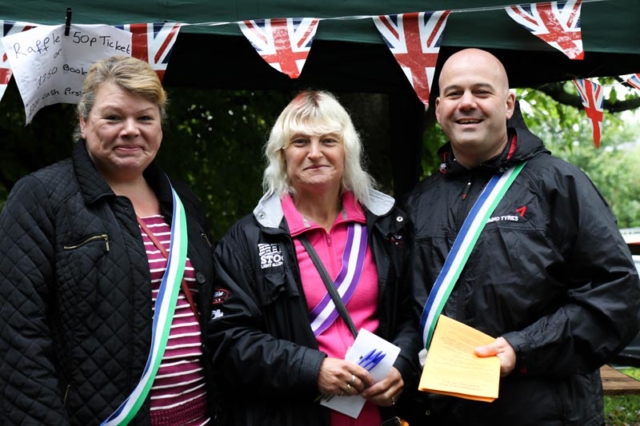 One of the raffle stalls at the Fair and Show 2016