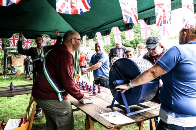 Tombola stall at the Tardebigge Fair and Show 2016