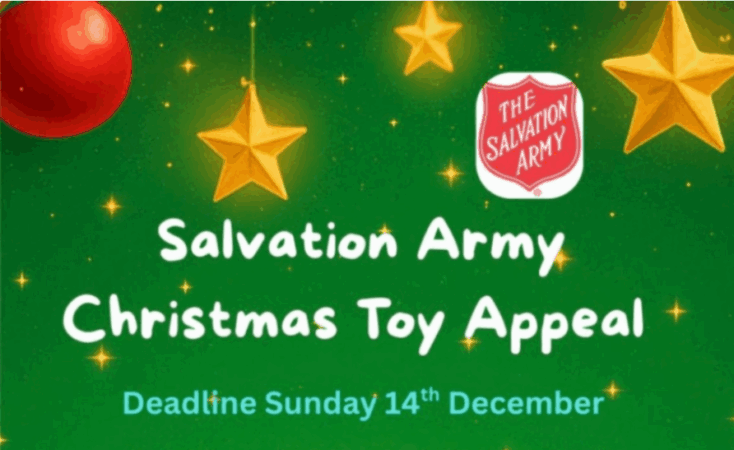 Salvation Army Toy Appeal 2025